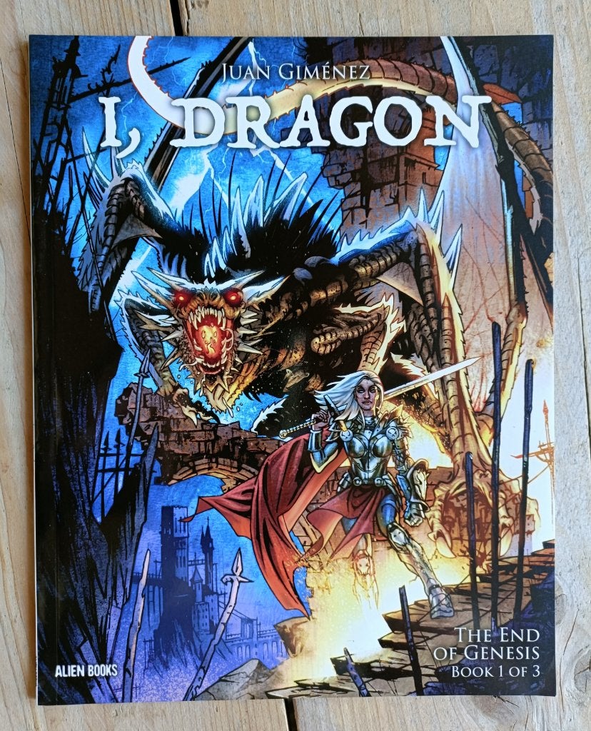 I, Dragon -The End of Genesis deel 1 SC (engels), Juan Gimenez, Eén stripboek, Nieuw, Ophalen of Verzenden