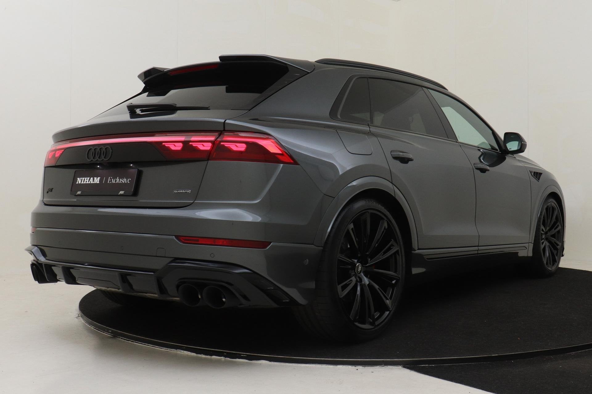 Audi Q8 60 TFSIe QUATTRO ABT COMPETITION *ABT AERO PACK* 23", Automaat, 12 maanden, Lichtsensor, Gebruikt