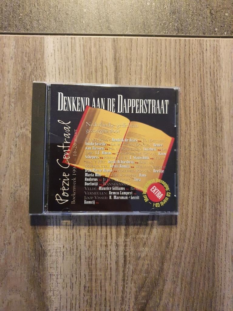 Cd denkend aan de dapperstraat, Ophalen of Verzenden, Zo goed als nieuw, Levenslied of Smartlap