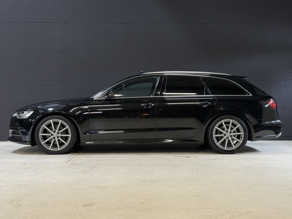 Audi A6 Avant 1.8 TFSI ultra Lease Edition | 2x S-Line | Pan, Auto's, Audi, Leder en Stof, Zwart, 1600 kg, 93 €/maand