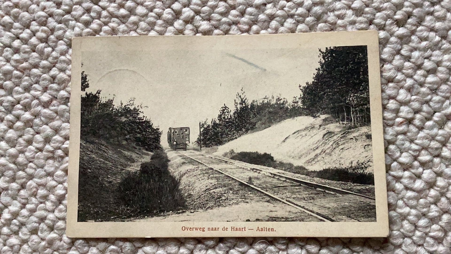 Ansichtkaart Aalten Overweg naar de Haart begin 1900. 989, Ophalen of Verzenden, Voor 1920, Gelopen, Gelderland