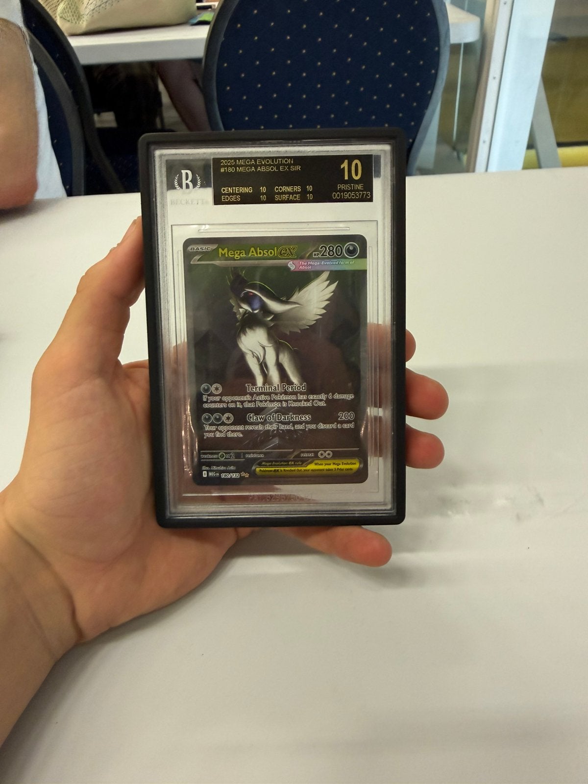 Mega Absol Alt Art #180 Beckett Black Label Pop 6., Hobby en Vrije tijd, Verzamelkaartspellen | Pokémon, Ophalen of Verzenden