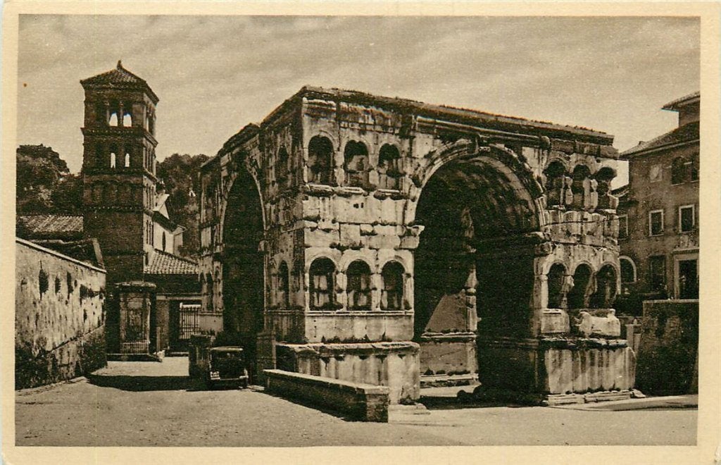701-451-001 Roma Arco di Giano, Ophalen of Verzenden, Voor 1920, Frankrijk