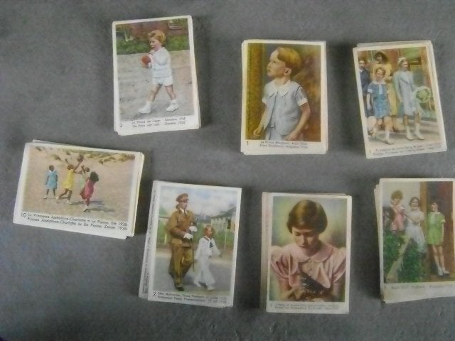 verzamelplaatjes koningin astrid  van belgië 1937/1938, Verzamelen, Ophalen of Verzenden, Gebruikt, Kaart, Foto of Prent