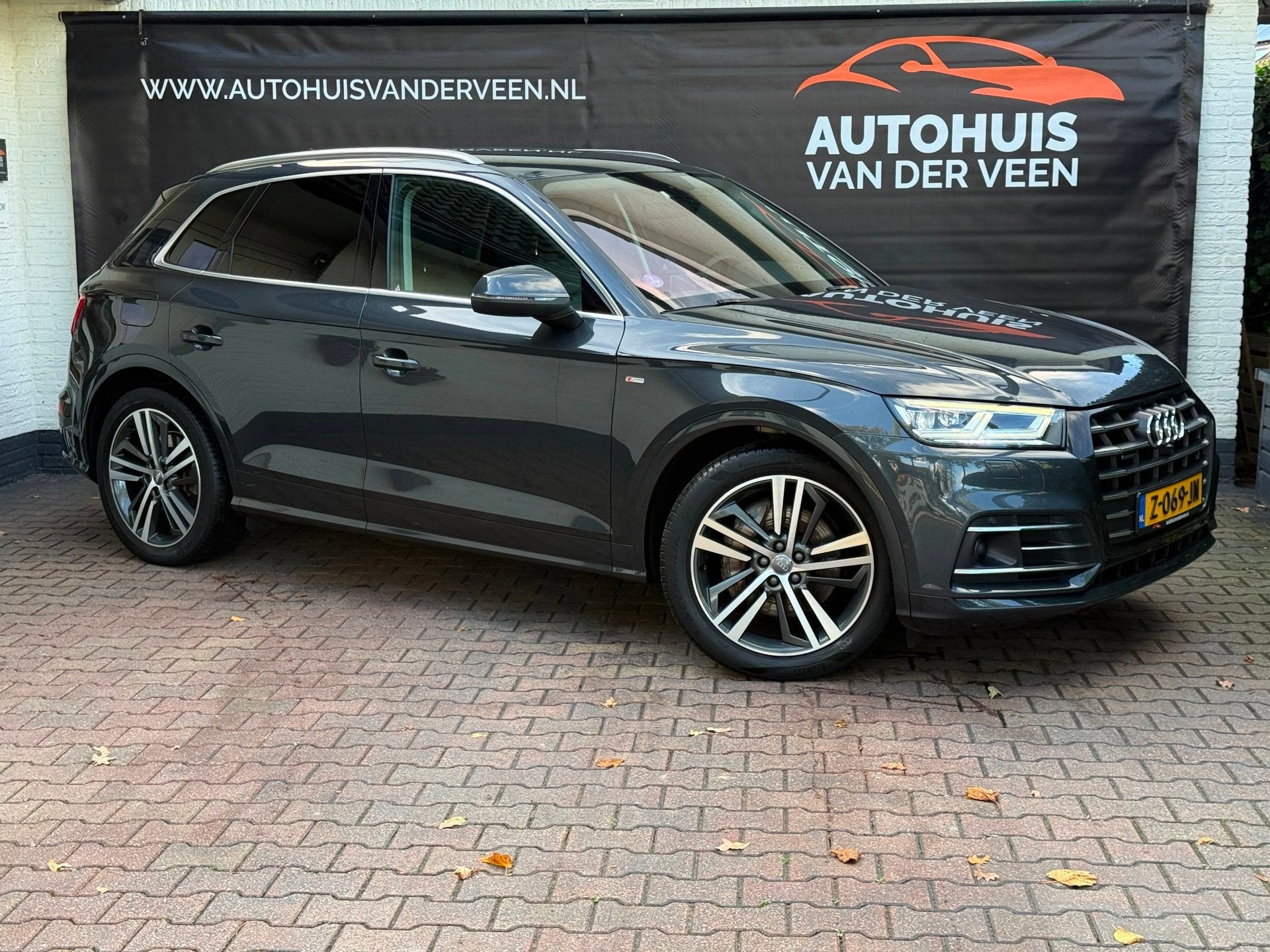 Audi Q5 55 TFSI e Quattro Competition, Leer/B&O/ACC/Luchtver, Auto's, Automaat, Dealer onderhouden, Euro 6, 4 cilinders