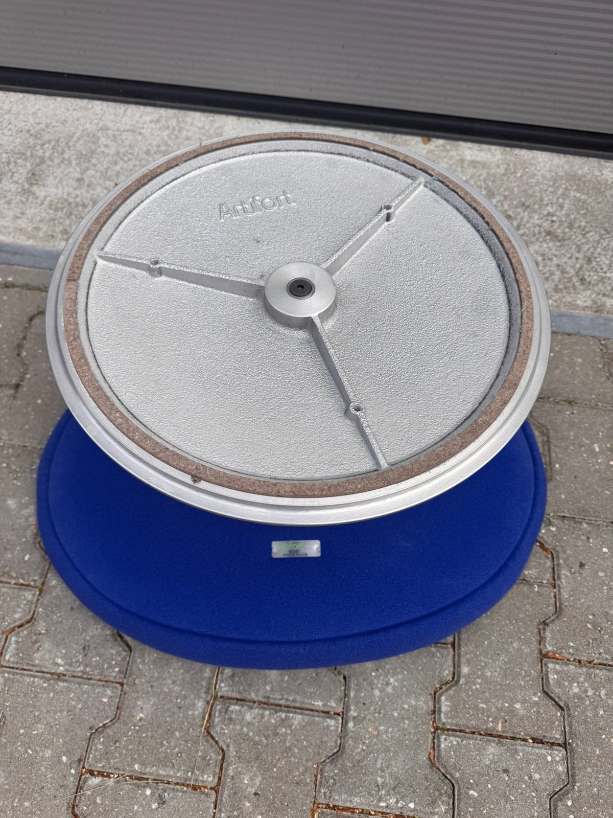 Artifort Globe Ottoman poef/hocker - Pierre Paulin -, Ophalen, Luxe design, Gebruikt, 75 tot 100 cm