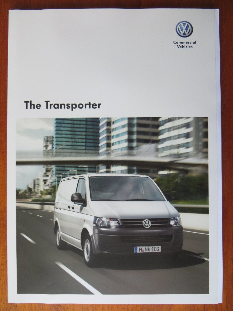 Volkswagen Transporter (mei 2012) met bijlage Technical Data, Ophalen of Verzenden, Nieuw, Volkswagen