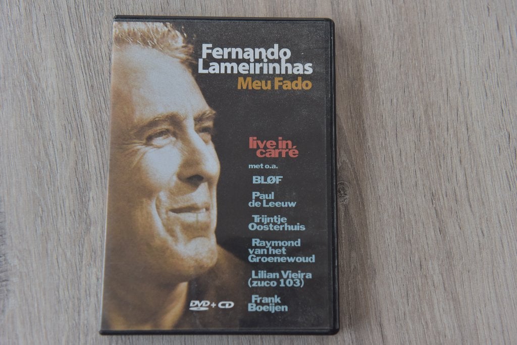 FERNANDO LAMEIRINHAS - MEU FADO LIVE IN CARRE CD + DVD, Alle leeftijden, Verzenden, Zo goed als nieuw