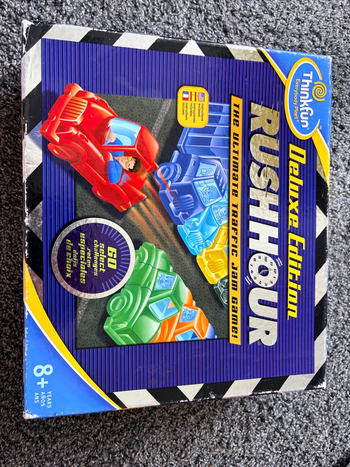 Smartgame Rush Hour Deluxe Edition, Een of twee spelers, Ophalen, Zo goed als nieuw, Reisspel