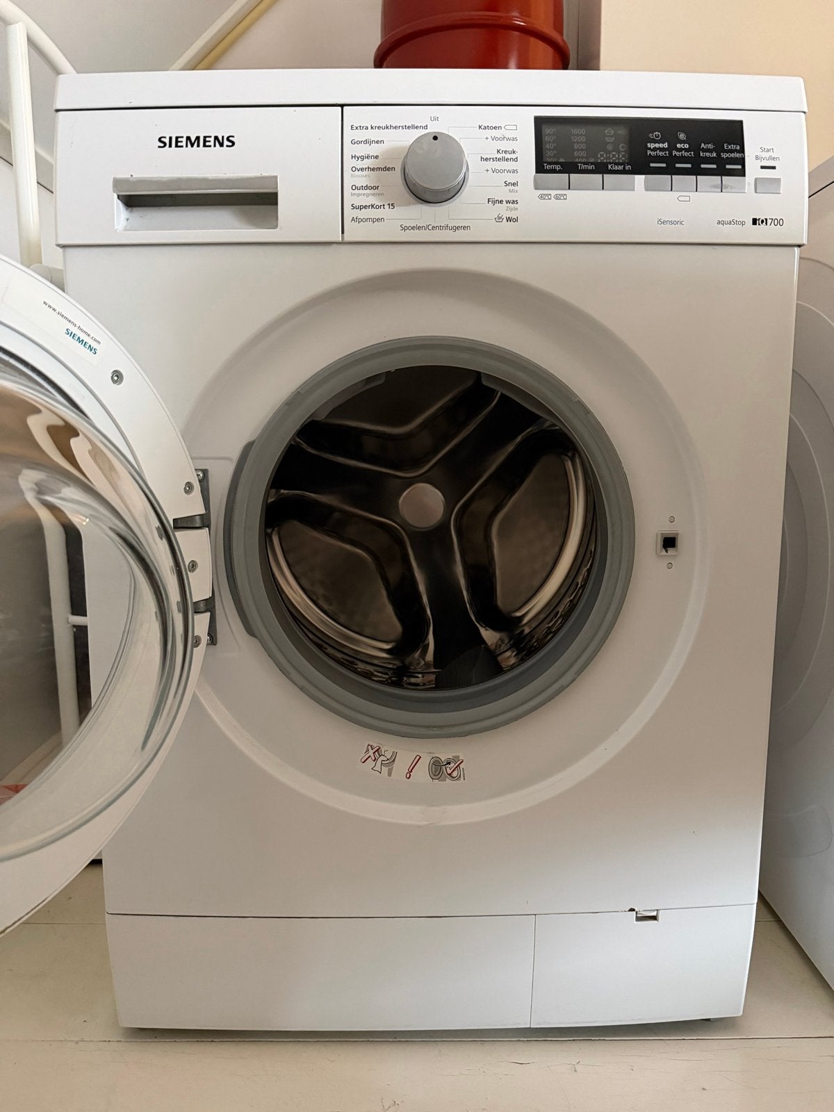 Siemens iQ700 Wasmachine - Zeer goede staat, Witgoed en Apparatuur, Wasmachines, Ophalen, 6 tot 8 kg, Gebruikt, 1600 toeren of meer