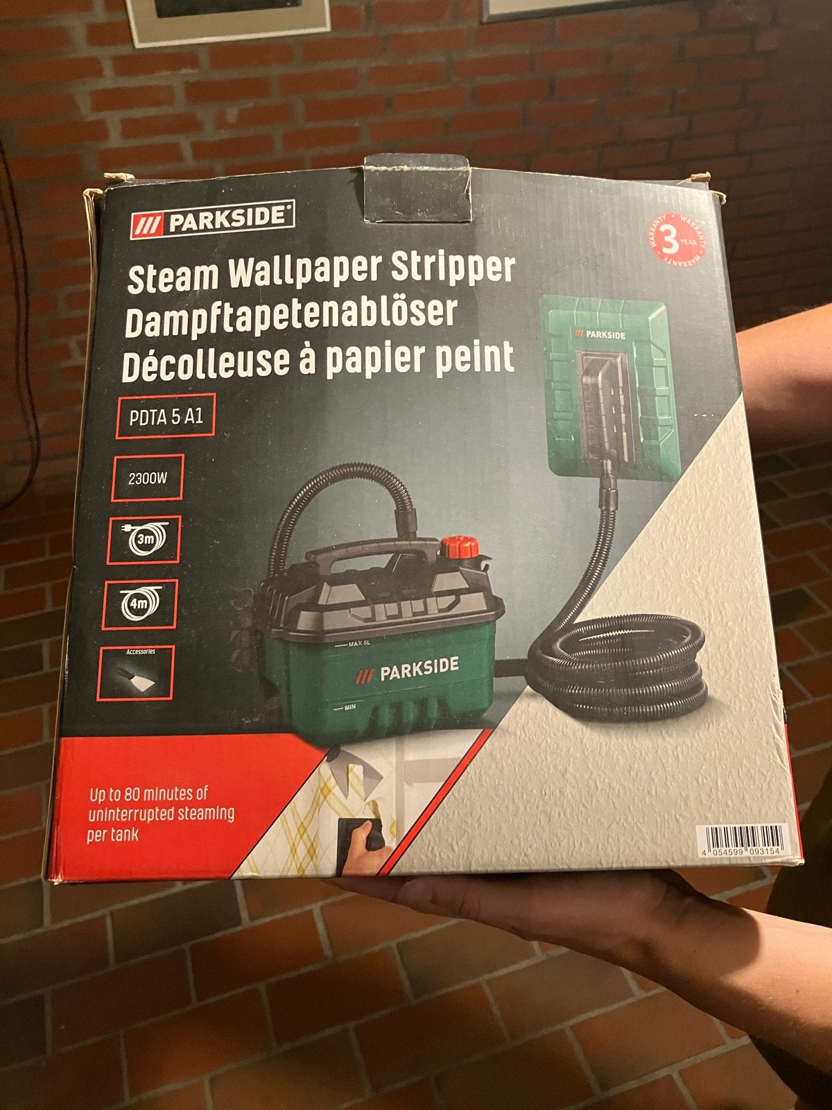 Parkside Stoombehangafstomer PDTA 5 A1 - 2300W, Ophalen, Zo goed als nieuw, Overige typen, Parkside