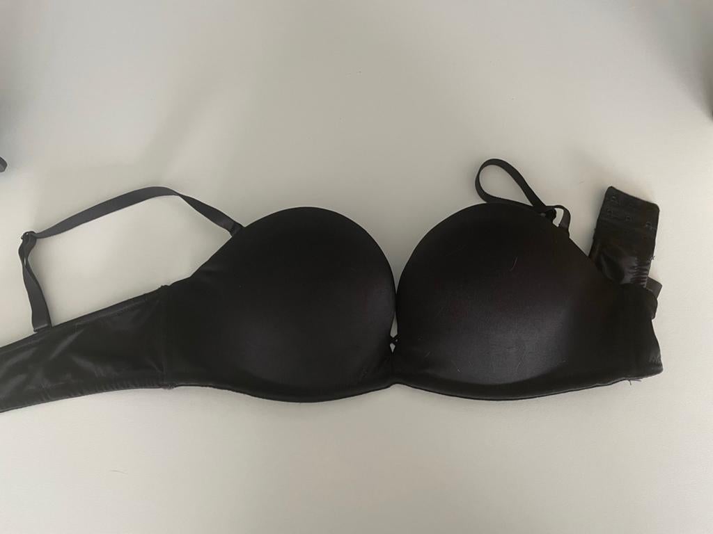 Hunkemöller push-up, Ophalen of Verzenden, Zwart, BH