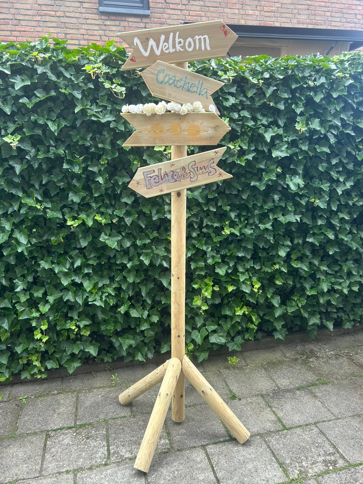Houten paal (voor feestje), Ophalen, Gebruikt, 250 cm of meer, Palen
