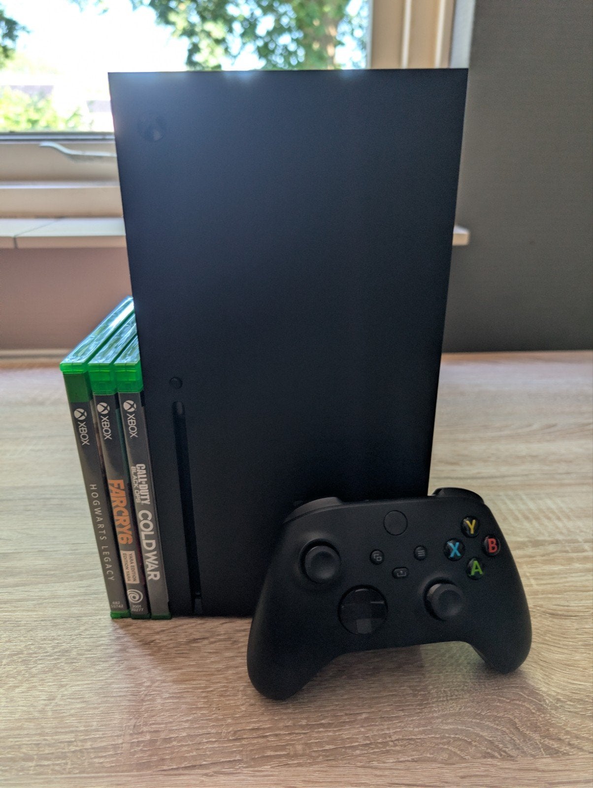 Xbox Series X met controller en 3 games, Ophalen, Zo goed als nieuw, Xbox Series X