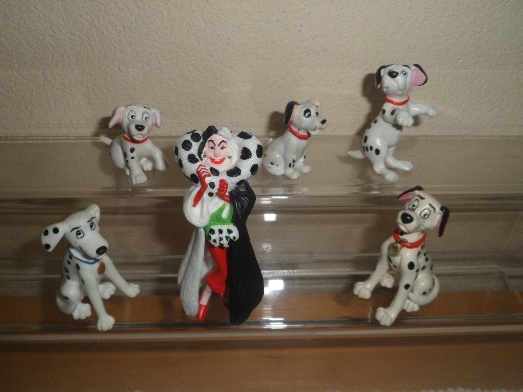 Disney 101 Dalmatiërs figuurtjes 5, Verzamelen, Disney, Ophalen, Overige figuren, Zo goed als nieuw, Beeldje of Figuurtje