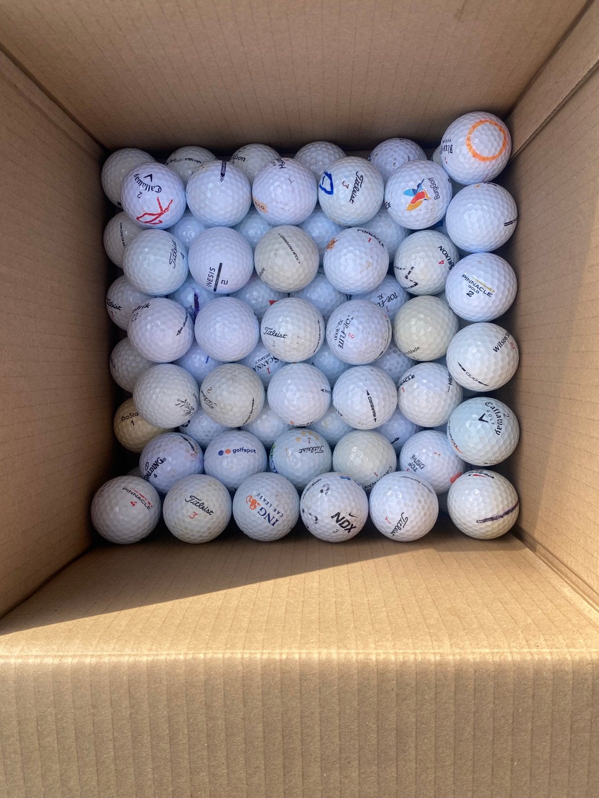 Gebruikte golfballen, Ophalen, Gebruikt, Bal(len)