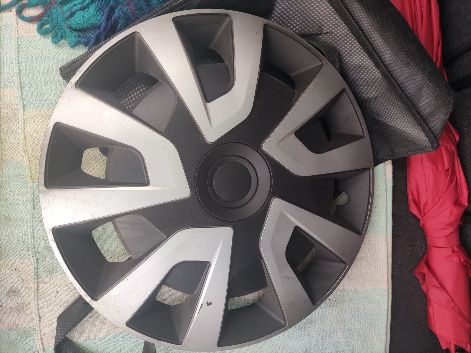 Gezocht Wieldop voor de camper 16 inch, Ophalen, Gebruikt