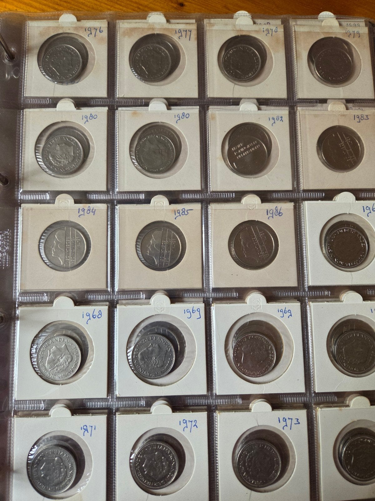 Collectie Nederlandse Guldens (1968-2001), Ophalen of Verzenden, Koningin Juliana, 1 gulden, Setje