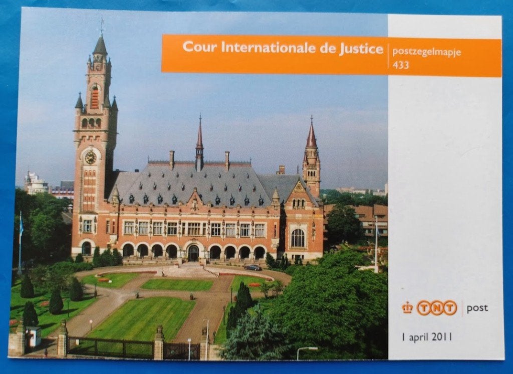 Postzegelmapje 433 - Cour Internatonale de Justice, Verzenden, Na 1940, Postfris