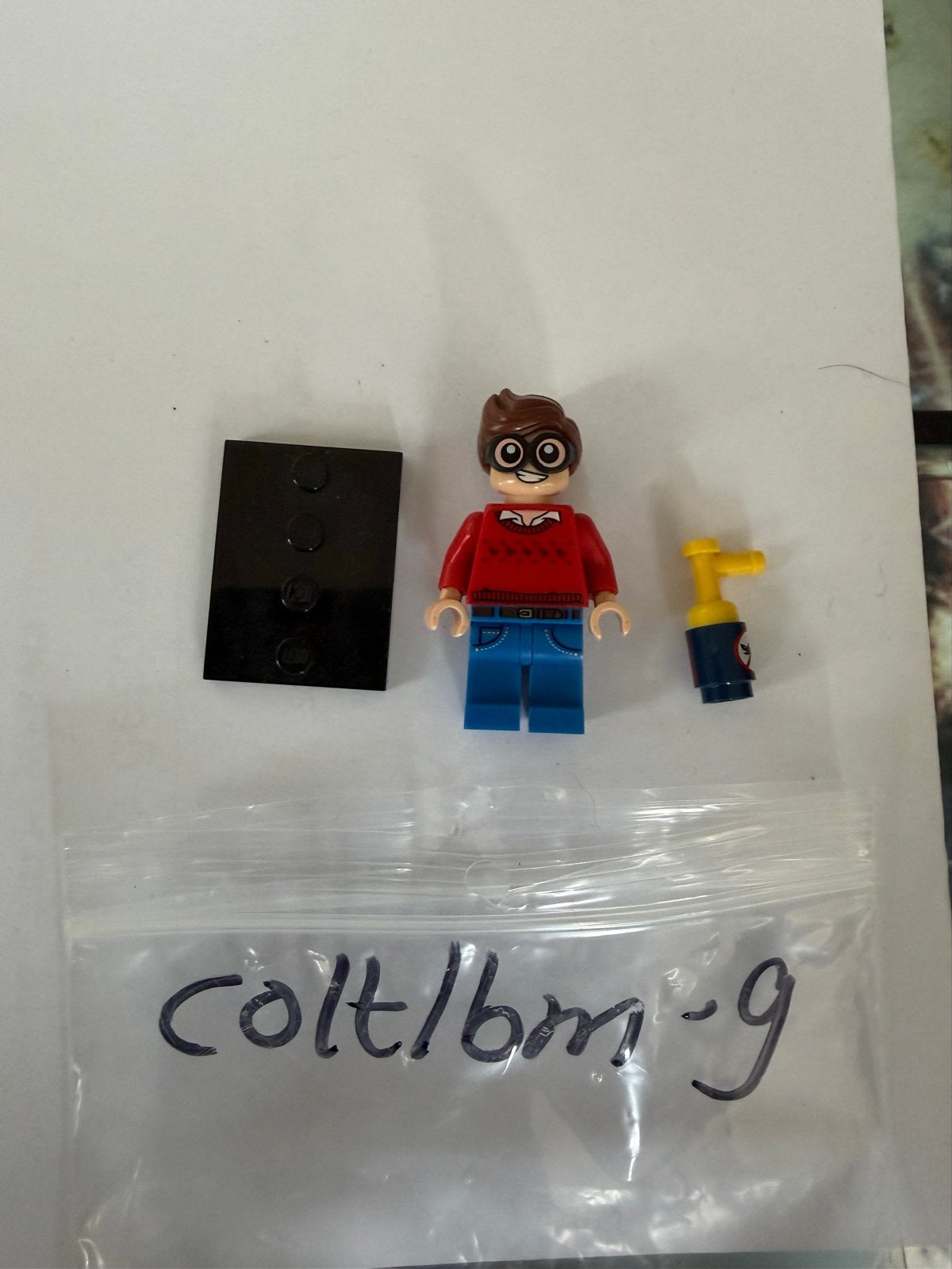 LEGO Dick Grayson Minifiguur - The LEGO Batman Movie Series, Ophalen of Verzenden, Zo goed als nieuw