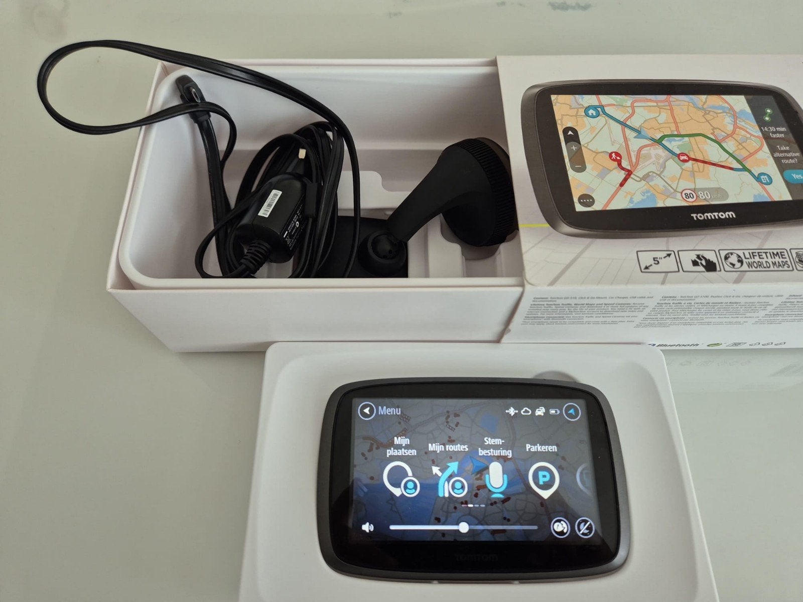 TomTom GO (520)  510   Navigatiesysteem - Zo goed als nieuw, Ophalen of Verzenden, Zo goed als nieuw