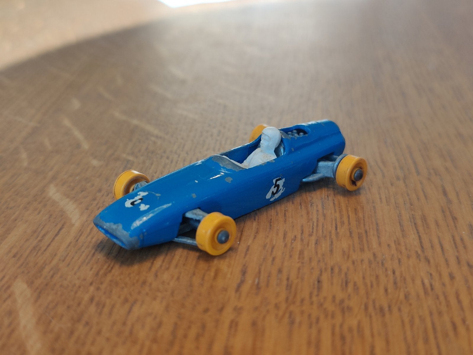 Matchbox BRM Formula 1 BLAUW, Ophalen, Zo goed als nieuw, Auto