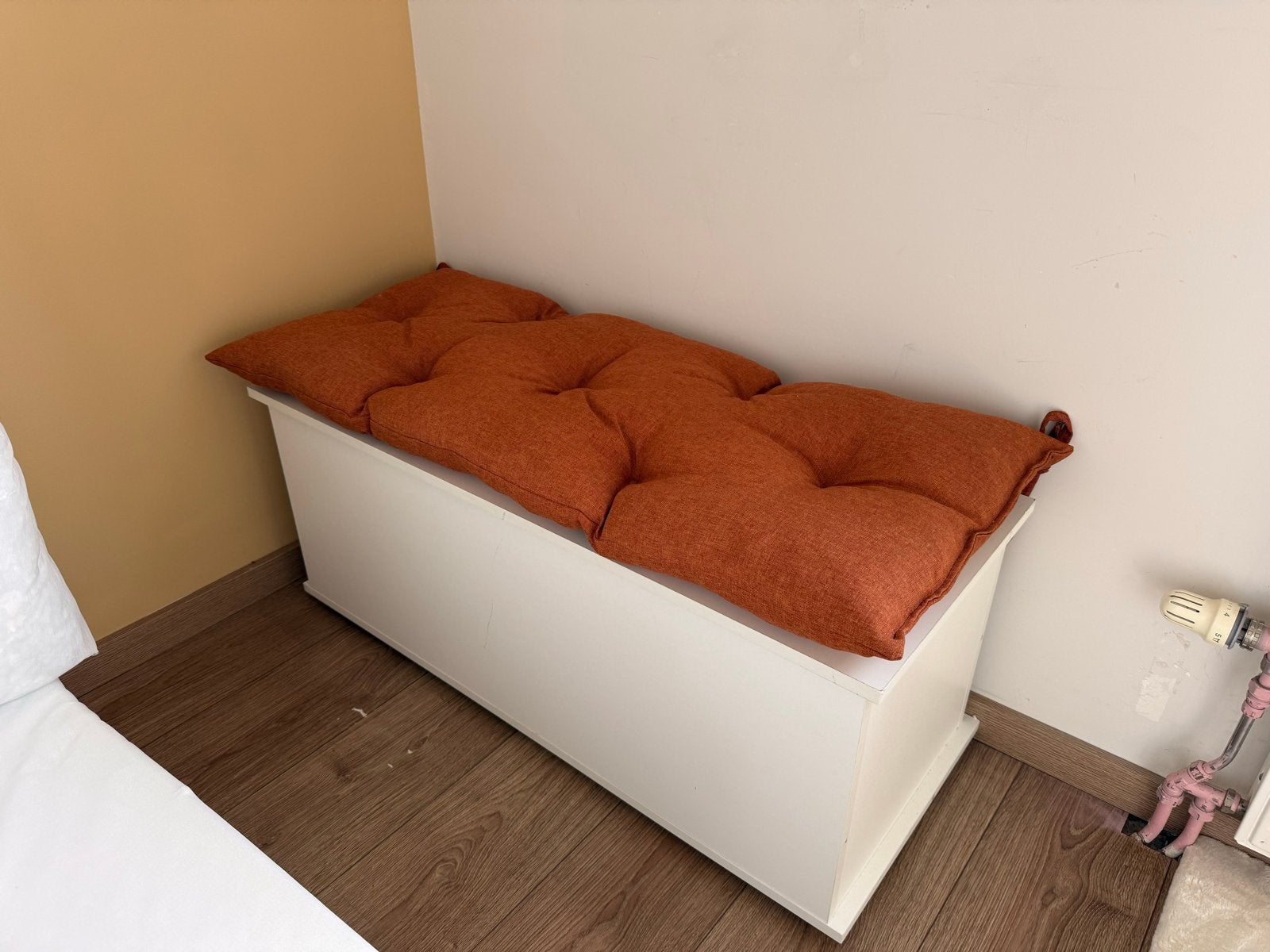 Opbergbank/kist met kussen, Huis en Inrichting, Ophalen, Minder dan 50 cm, Gebruikt, 100 tot 150 cm