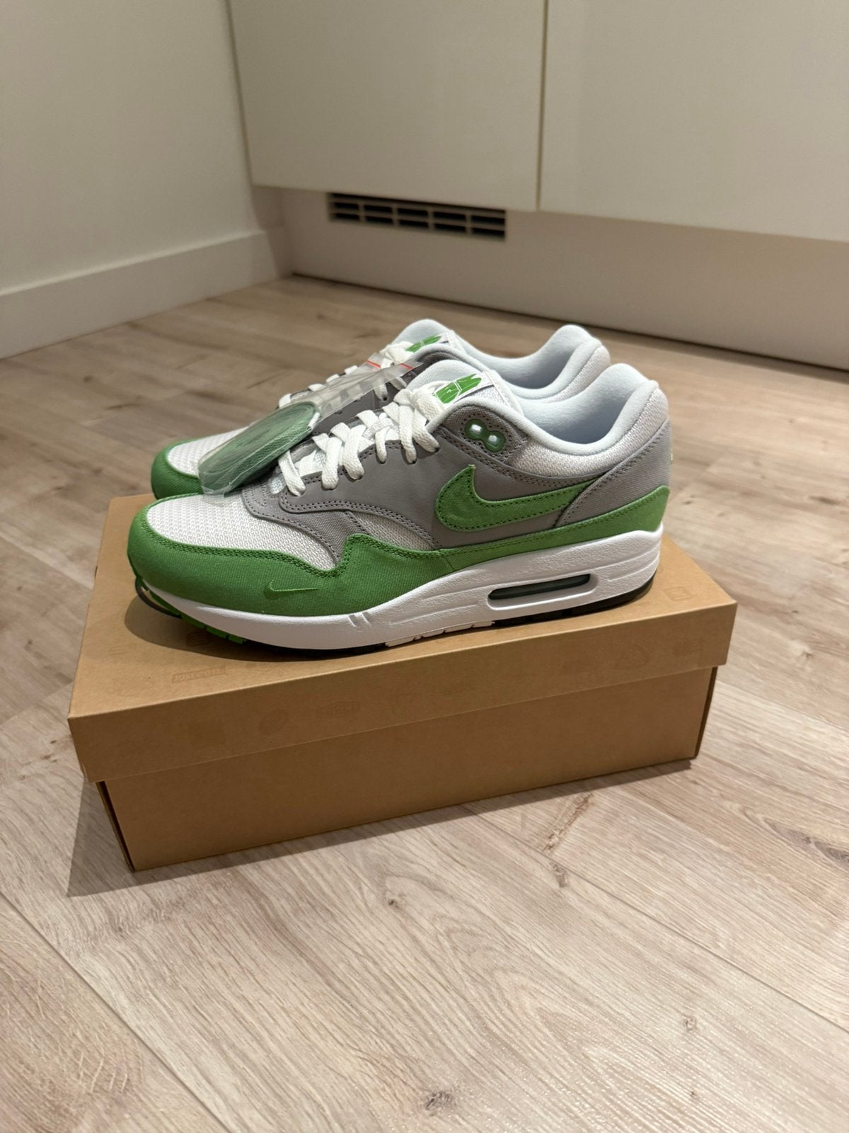 Nike Air Max 1 Patta 20th Anniversary Chlorophyll, Overige kleuren, Nieuw, Ophalen of Verzenden, Sneakers of Gympen