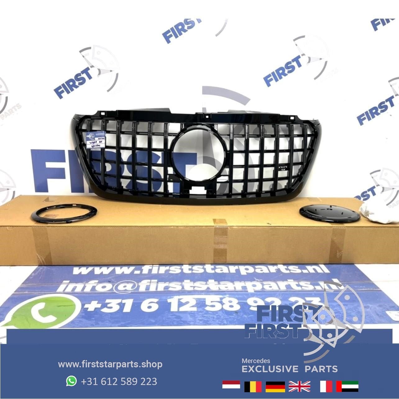W907 AMG PANAMERICANA GT VOORBUMPER GRIL Mercedes SPRINTER 9, Gebruikt, -, Ophalen of Verzenden, -