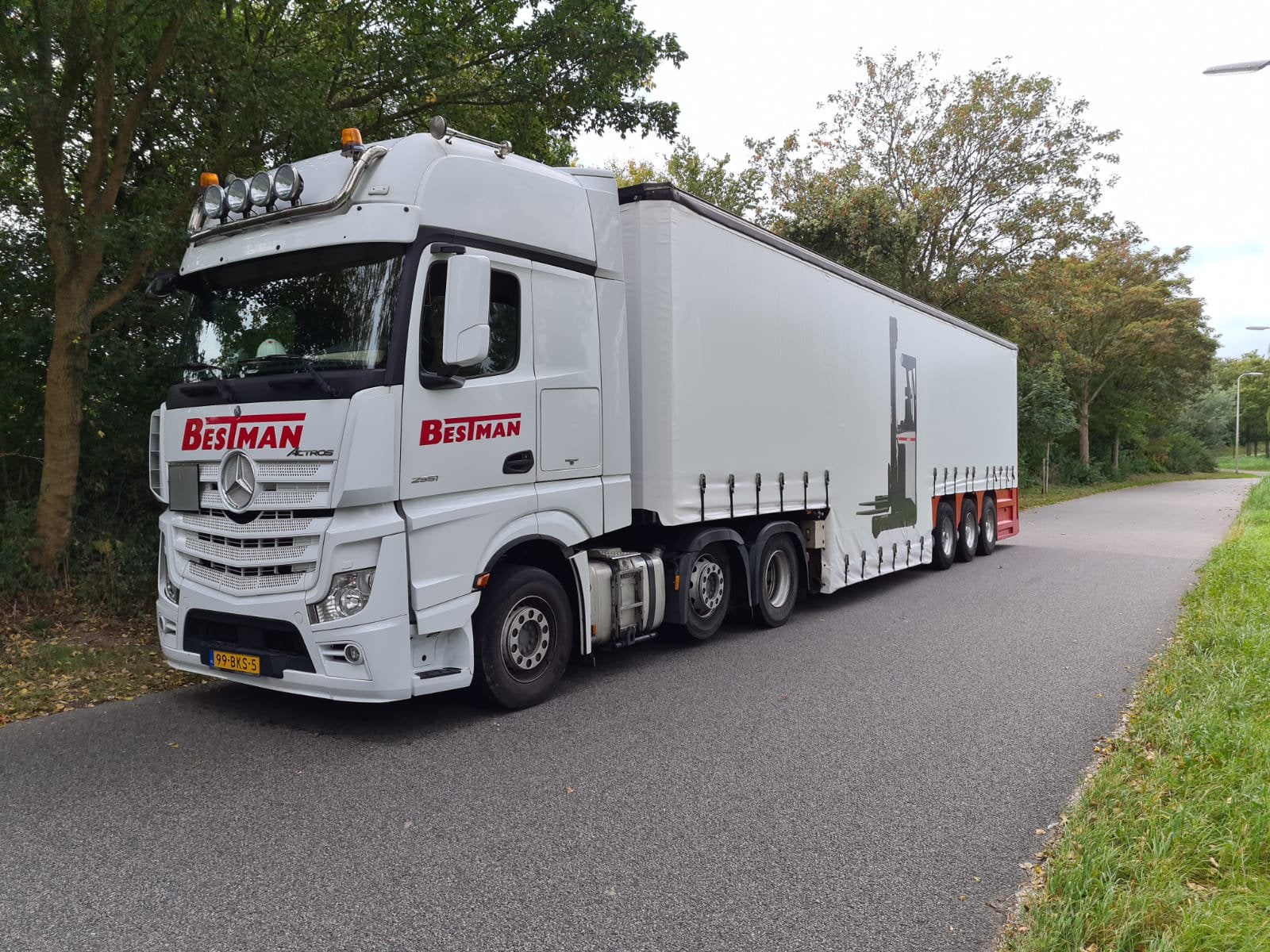 Heftruck orderpicker trailer, Overige merken, Particulier, Te koop