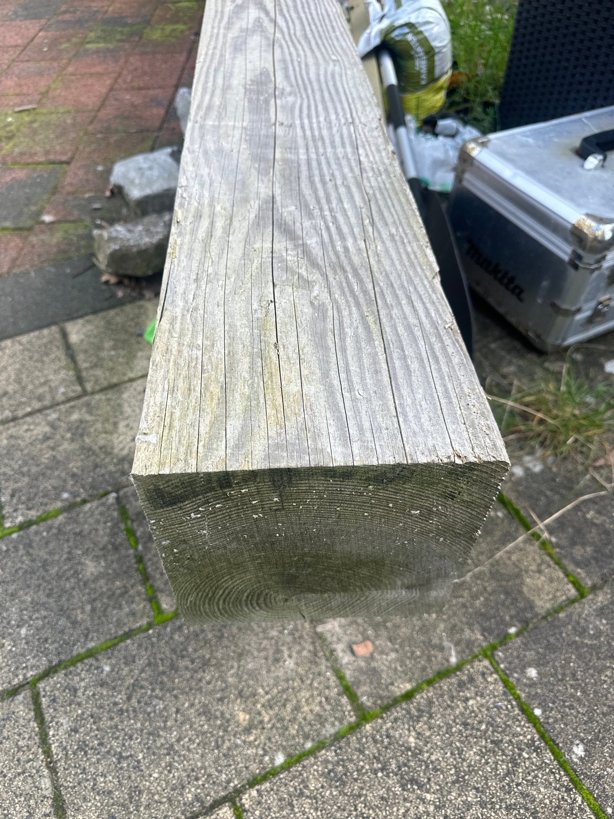 2 ongebruikte Douglas balken 400x20x20 cm, Ophalen of Verzenden, Nieuw