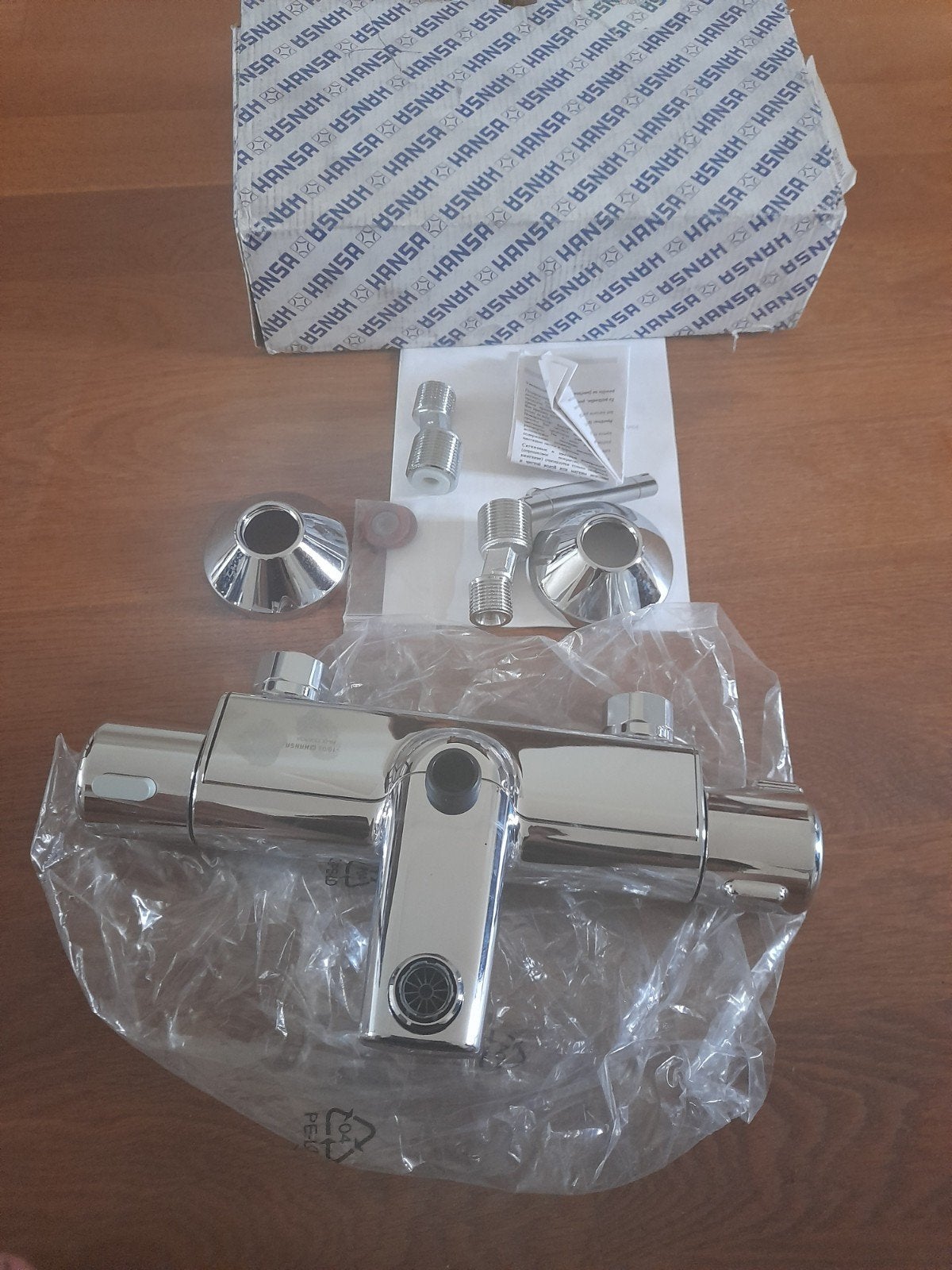 Hansa Micra Nieuwe Badkraan - Chroom, Ophalen of Verzenden, Nieuw, Chroom, Bad