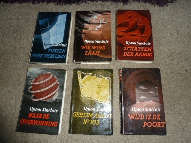 Upton Sinclair - 6 titels, Boeken, Ophalen of Verzenden, Gelezen, Upton Sinclair, Amerika