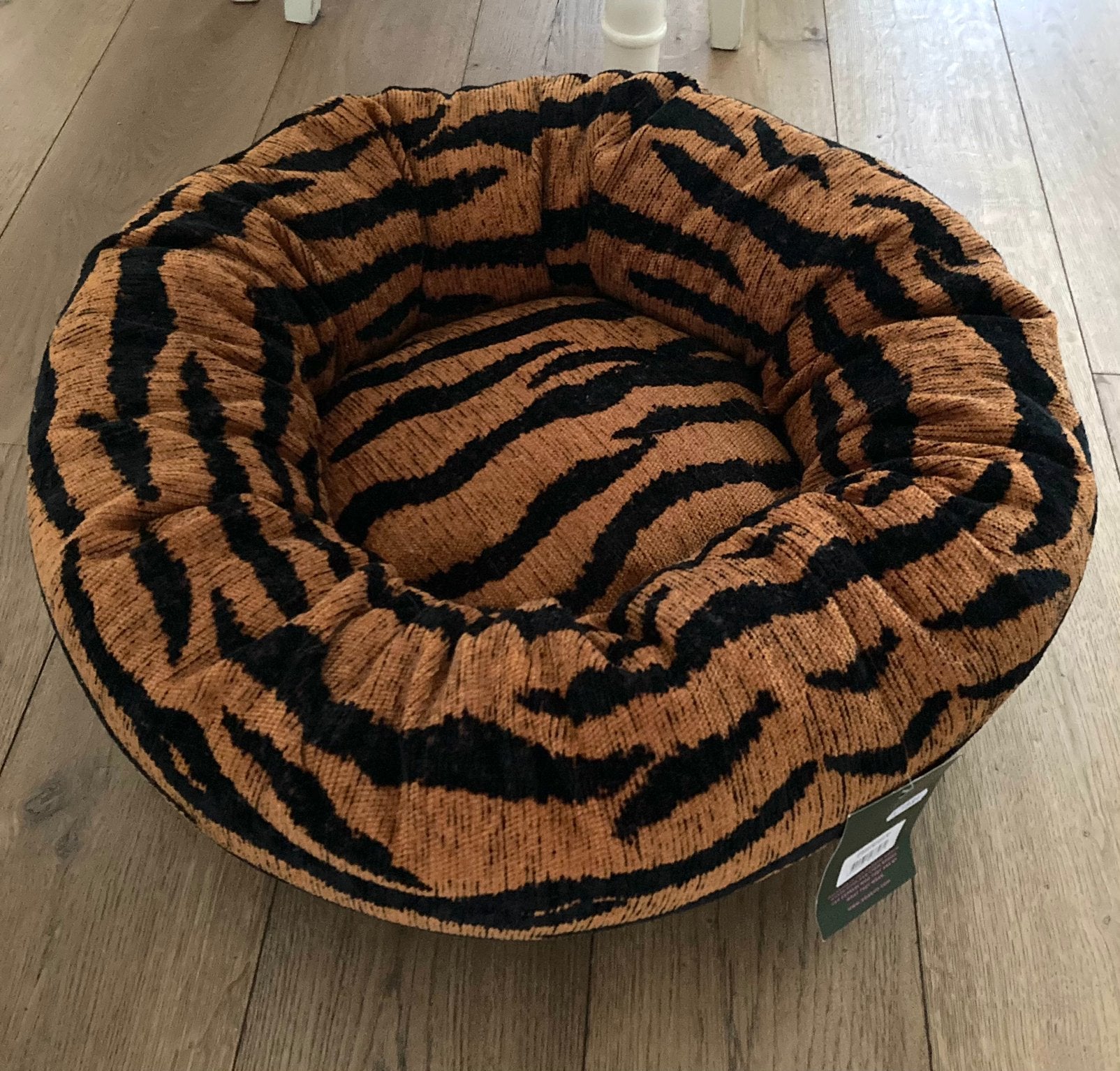 Dogguo zebra tijger donut mand velours hondenmand kattenmand, Dieren en Toebehoren, Hondenmanden, Ophalen of Verzenden, Nieuw