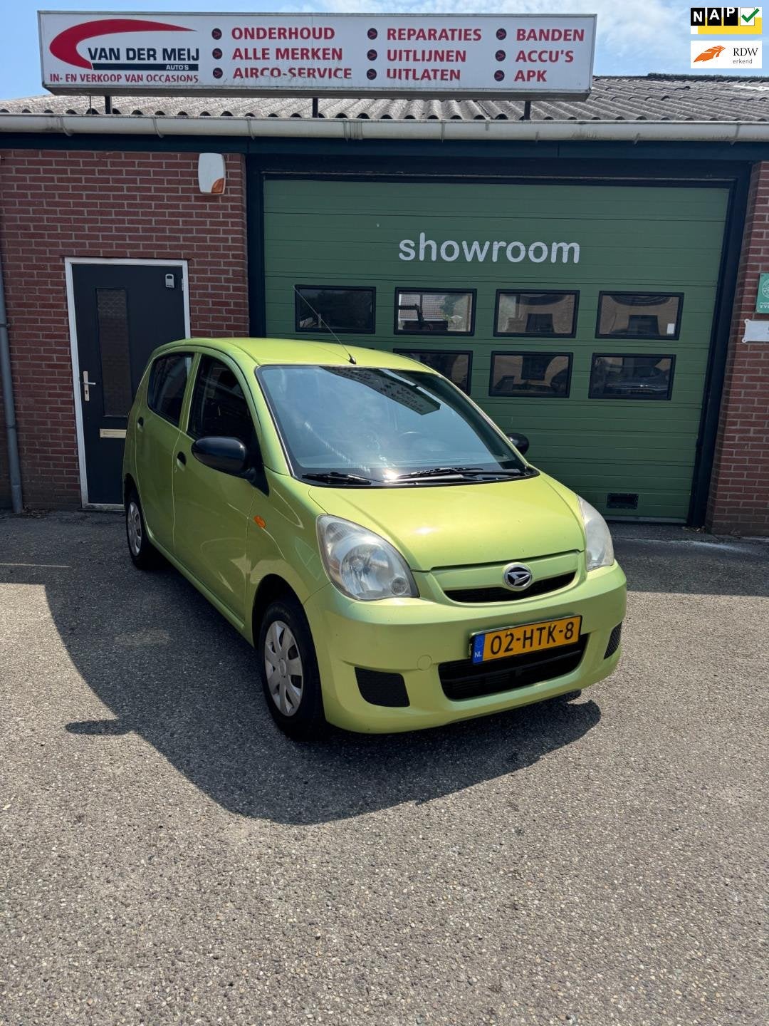 Daihatsu Cuore 1.0 Trend, Voorwielaandrijving, Airbags, 18 €/maand, 4 stoelen