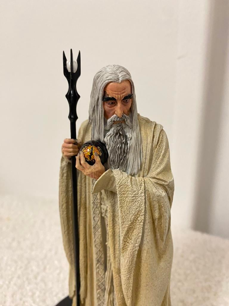 Saruman Lord of the Rings, Ophalen of Verzenden, Zo goed als nieuw, Beeldje of Buste