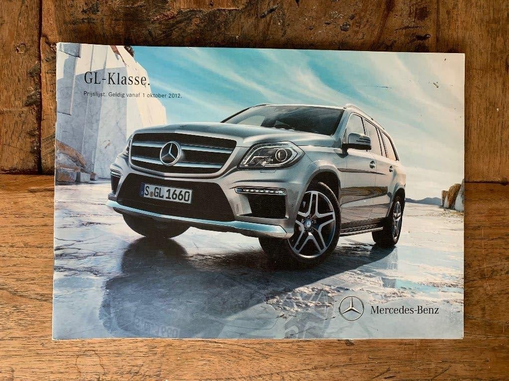 Nederlandse prijslijst Mercedes-Benz GL-klasse X166 2012, Zo goed als nieuw, Mercedes-Benz, Mercedes, Ophalen of Verzenden