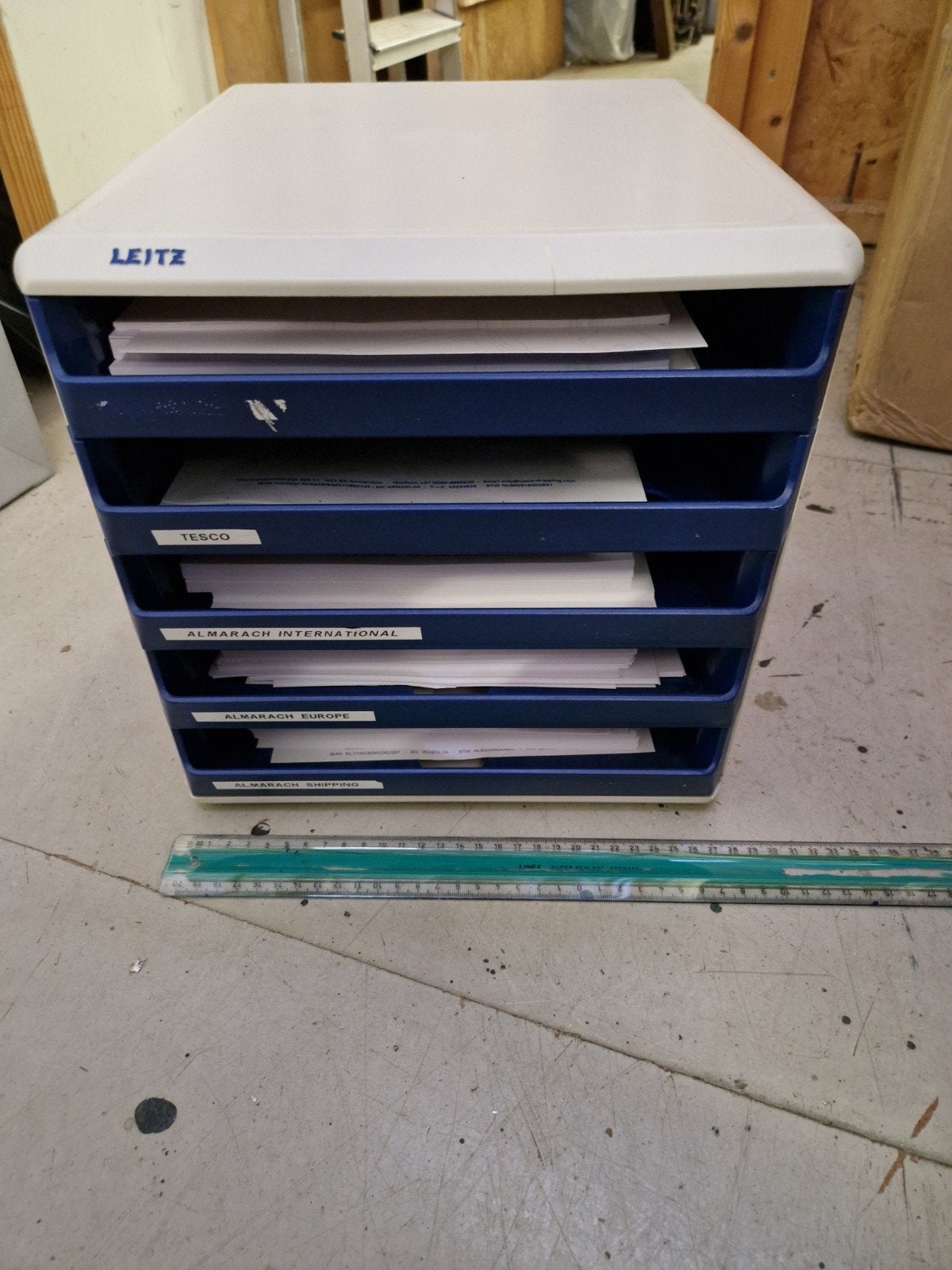 Leitz Post Lade Organizer met 5 Lades, Diversen, Bureau-accessoires, Gebruikt, Ophalen of Verzenden