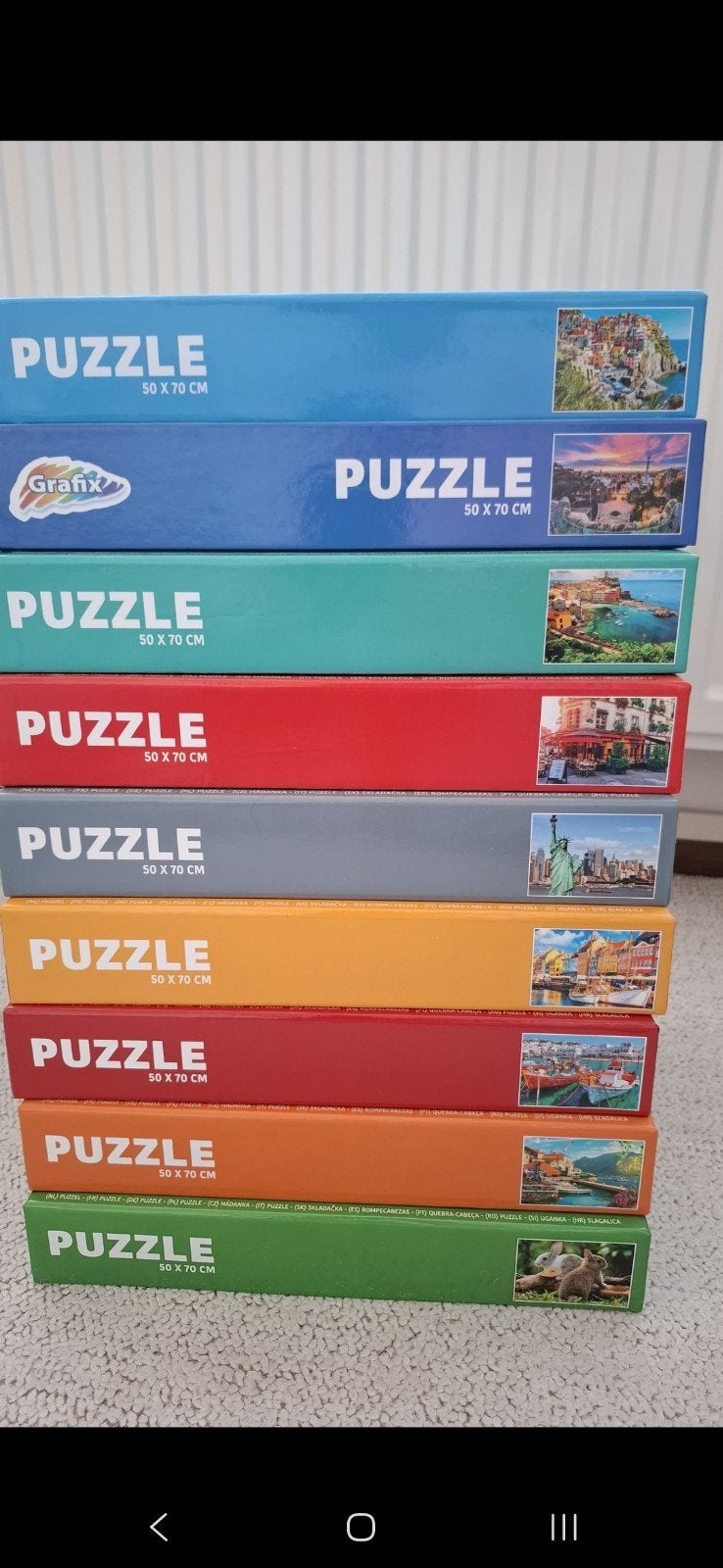 Puzzels, Hobby en Vrije tijd, Denksport en Puzzels, Ophalen, 500 t/m 1500 stukjes, Zo goed als nieuw