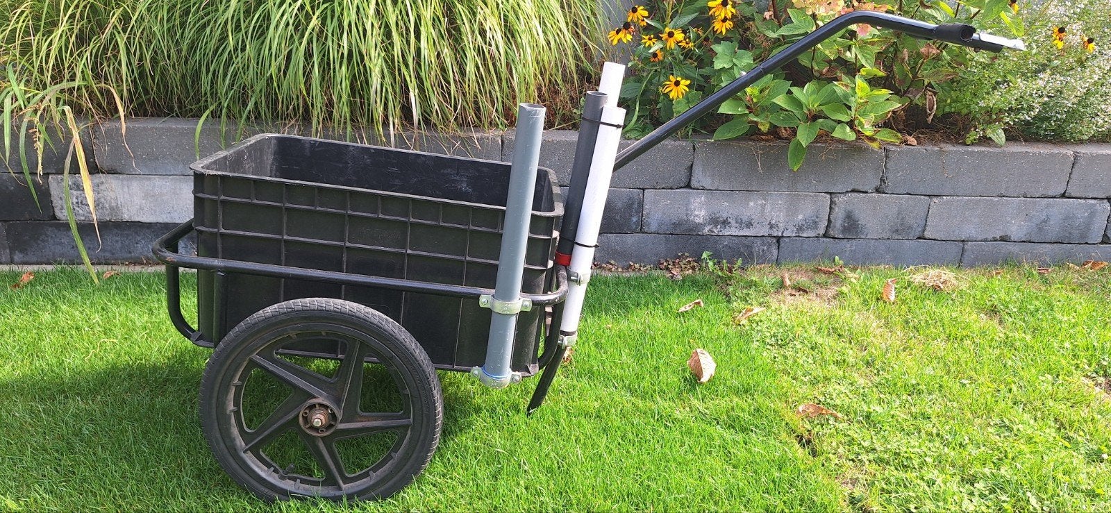 fietskar, Fietsen en Brommers, Fietsaccessoires | Aanhangers en Karren, Ophalen, Gebruikt, Bagagekar