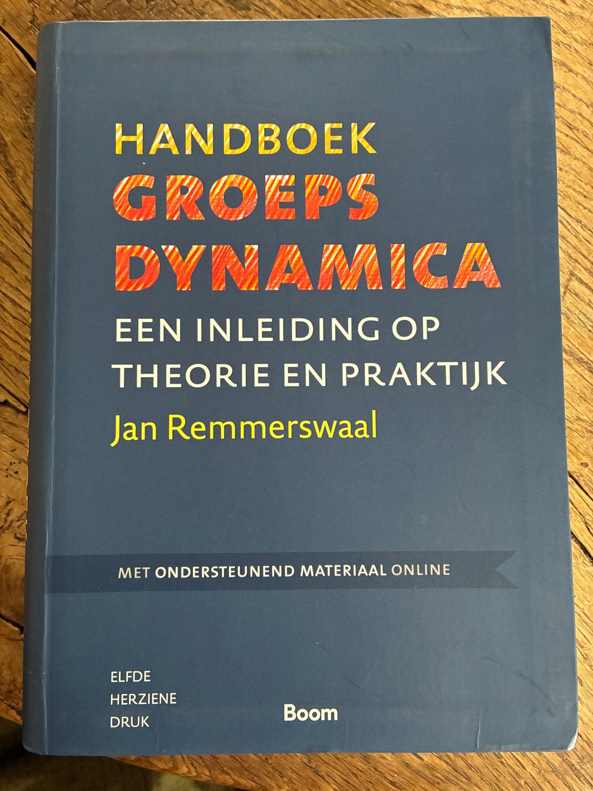 Handboek Groepsdynamica - Jan Remmerswaal, Boeken, Studieboeken en Cursussen, Zo goed als nieuw, HBO, Gamma, Ophalen of Verzenden
