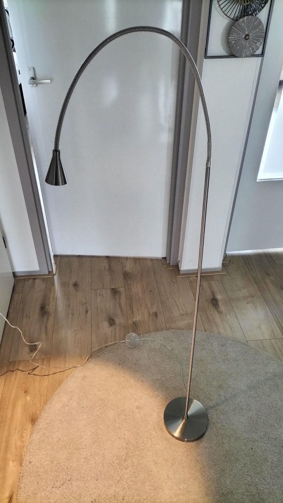 Zeldzame Ikea Tived led vloerlamp, 140 cm, Ophalen