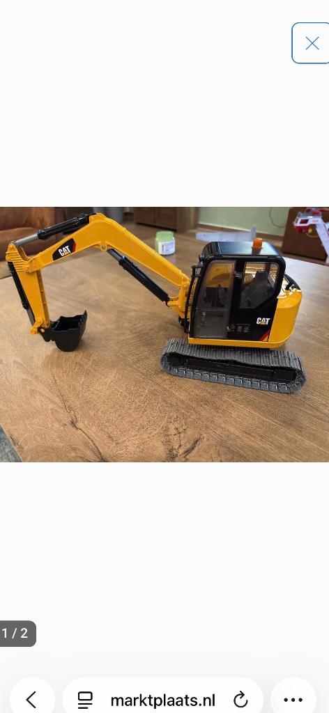 CAT graafmachine, Ophalen of Verzenden, Zo goed als nieuw, Jongen of Meisje