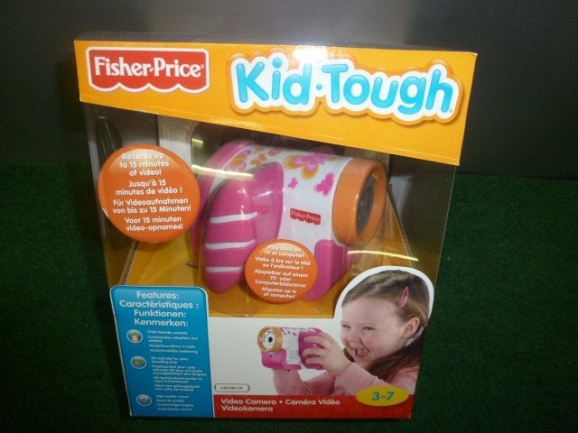 SPLINTERNIEUW Fischer Price Kid Tough Video /film Camera, Ophalen of Verzenden, Nieuw, Jongen of Meisje