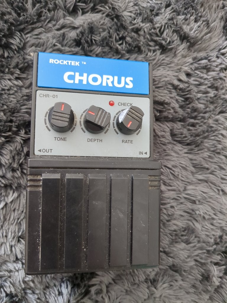 Rocktek CHR-01 vintage chorus, Ophalen of Verzenden, Gebruikt, Chorus