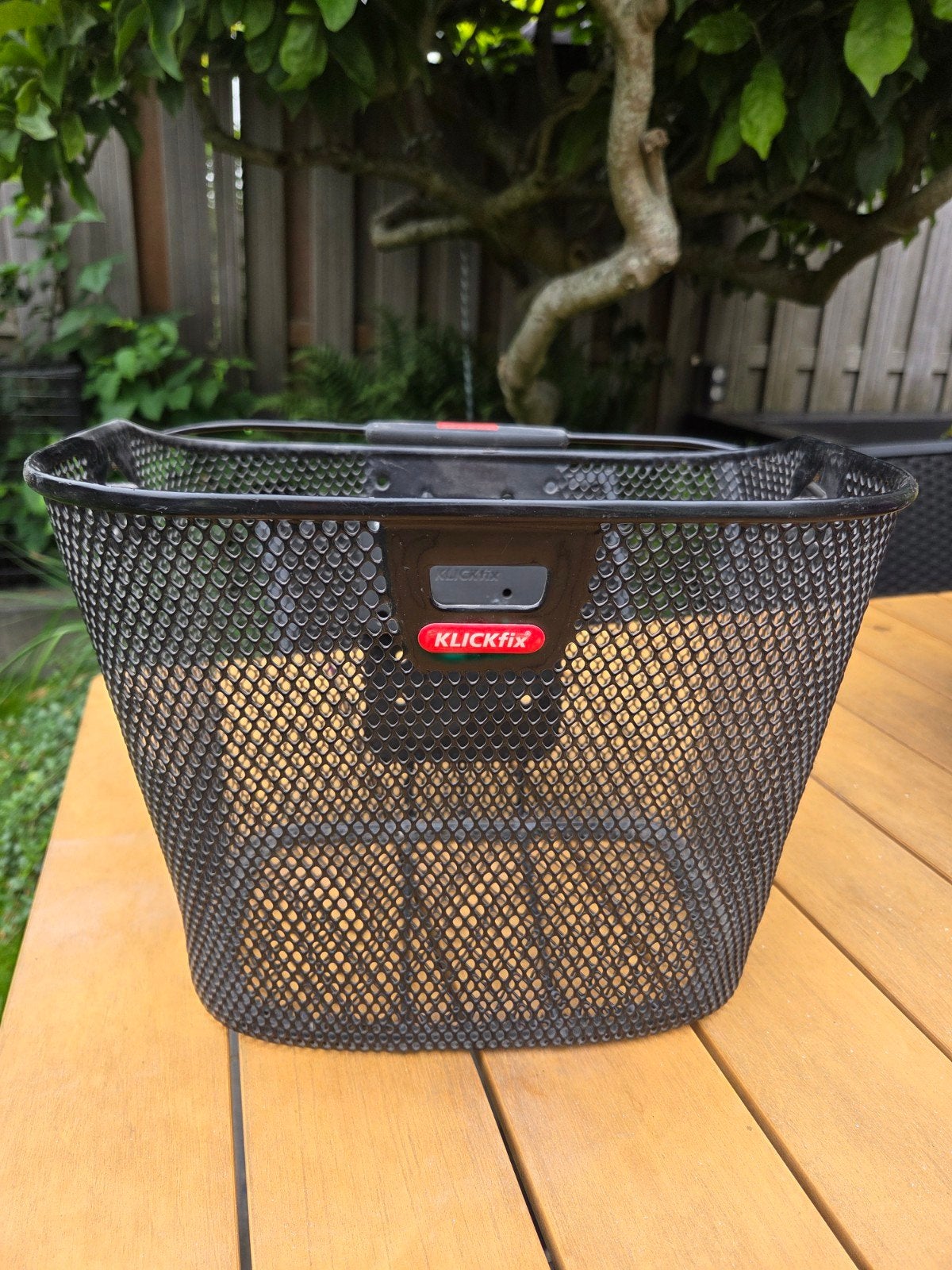 Klickfix fietsmand met adapter, Ophalen of Verzenden, Gebruikt, Klickfix