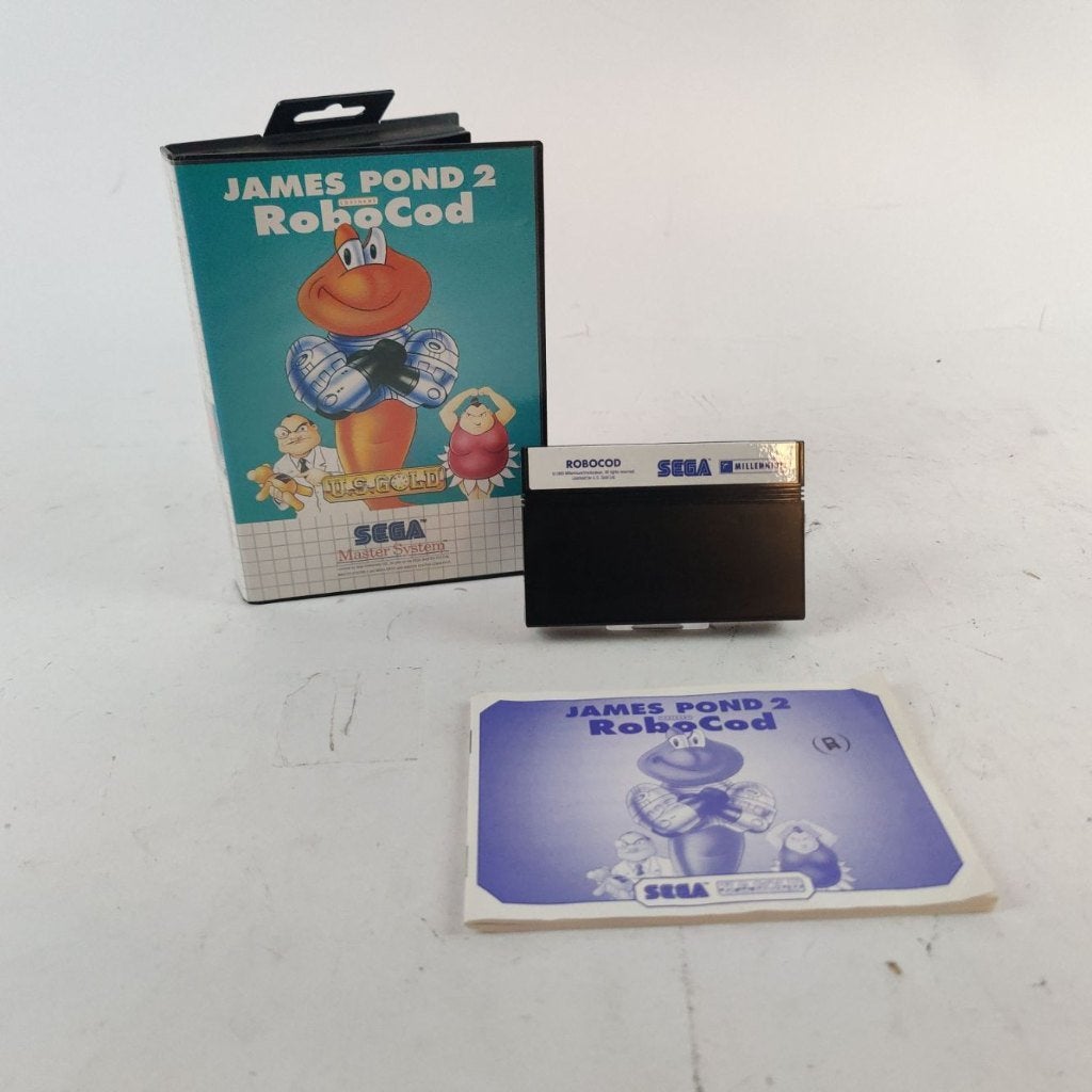 James Pond 2 Sega Master Systeem || Nu voor €24,99, Spelcomputers en Games, 1 speler, Ophalen of Verzenden, X, Sport