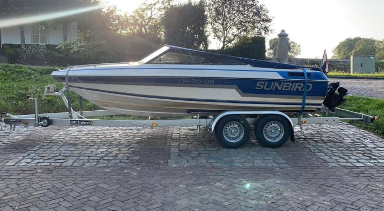 Sunbird Corsica 186 4.3 V6 +Nette Trailer Lees beschrijving!, Watersport en Boten, Ophalen, Gebruikt, Motor en Techniek, Motorboot