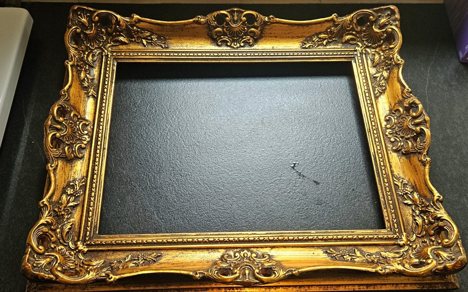 Prachtige oude gouden barok lijst 40x30cm, Ophalen, Zo goed als nieuw, Hout, Minder dan 50 cm