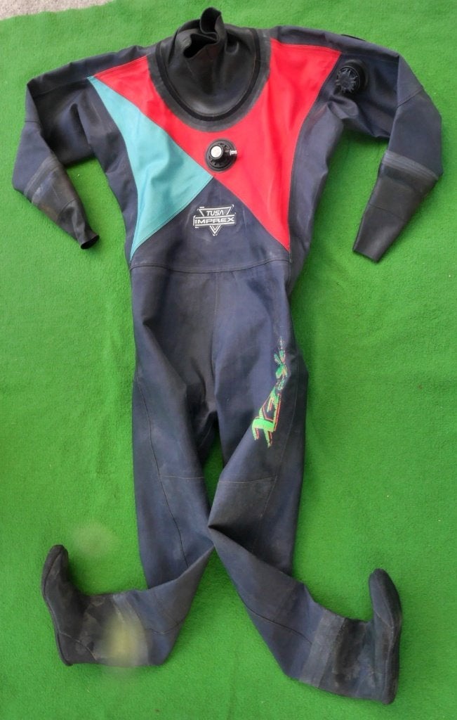 Droogpak Tusa Imprex maat XL voor man (180-185 Cm), Ophalen of Verzenden, Gebruikt, Duikpak